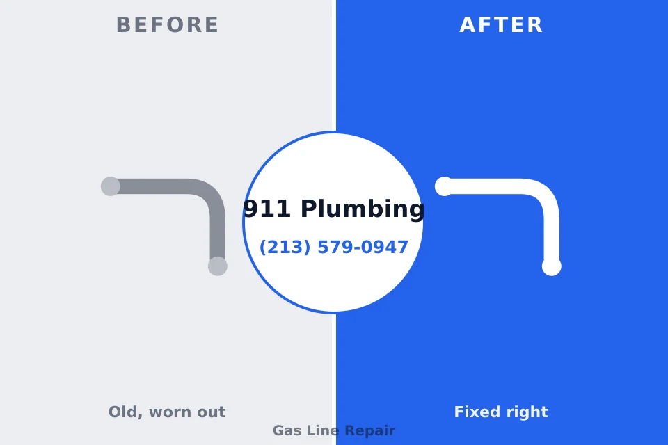 Before and after: plumbing company Boonton, NJ